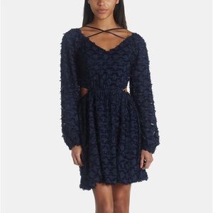 Current Air Navy Mini Dress